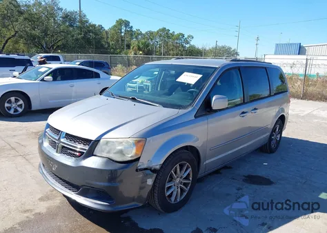 2014 Dodge Grand Caravan Sxt из США, поврежденный, VIN 2C4RDGCG7ER392257